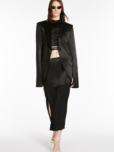 Чорний топ SPORTMAX : фото 5 - Invogue