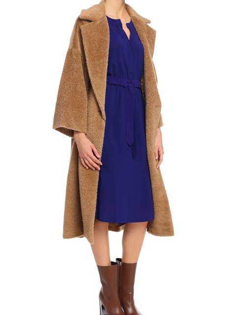 Желтое пальто MARELLA: фото 3 - Invogue