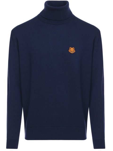 Синий свитер KENZO: фото - Invogue