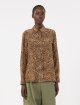Сорочка з леопардовим принтом WEEKEND MAX MARA шовкова: фото 2 - Invogue