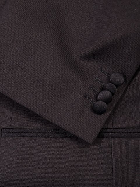 Чёрный пиджак BOSS: фото 6 - Invogue