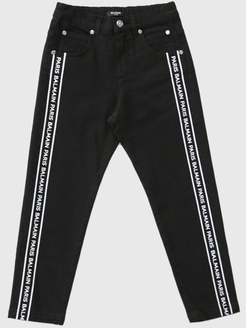 Чорні штани BALMAIN KIDS : фото - Invogue