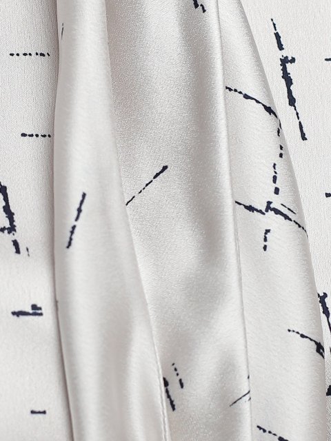 Срібляста блуза MARINA RINALDI: фото 4 - Invogue