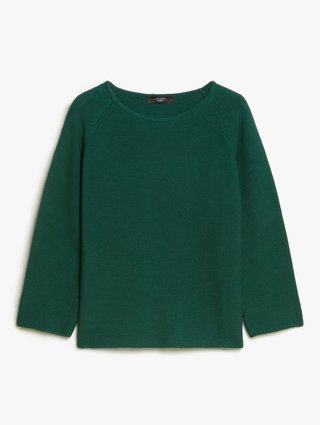 Зелёный свитер WEEKEND MAX MARA: фото - Invogue