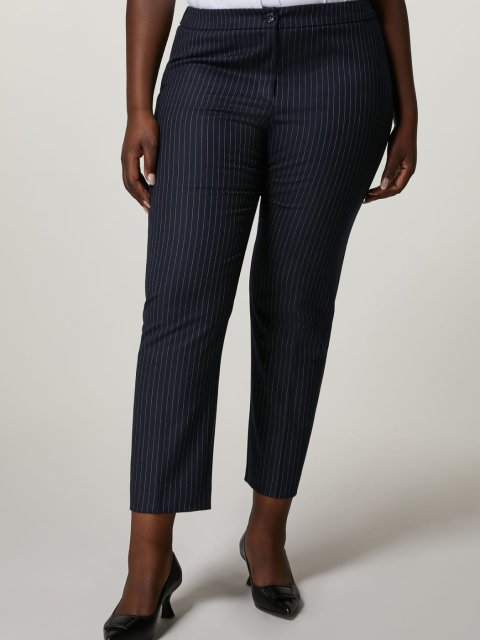 Темно-сині брюки PERSONA : фото 1 - Invogue