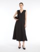 Чорна сукня Weekend Max Mara з віскози та льону: фото 1 - Invogue