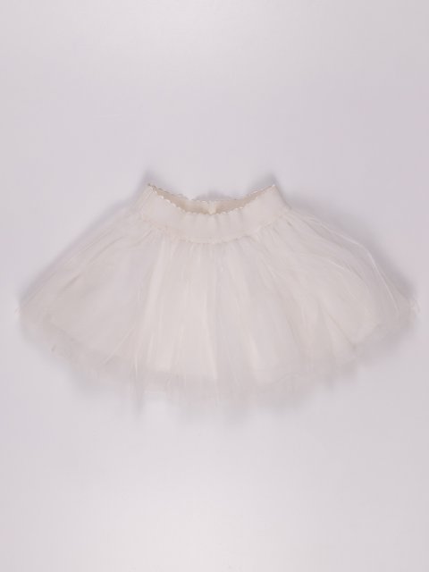 Кремовая юбка MONNALISA: фото 1 - Invogue