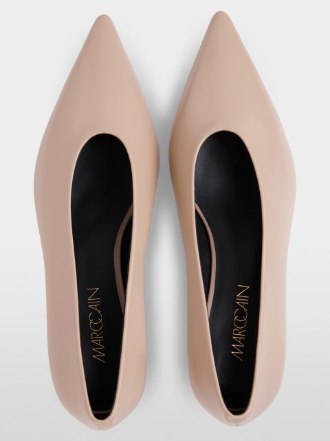 Элегантные кожаные туфли-лодочки Marc Cain: фото 4 - Invogue