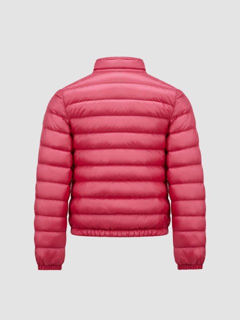 Рожева куртка Moncler стьобана: фото 2 - Invogue