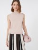 Рожевий топ WEEKEND MAX MARA з суміші віскози: фото 4 - Invogue