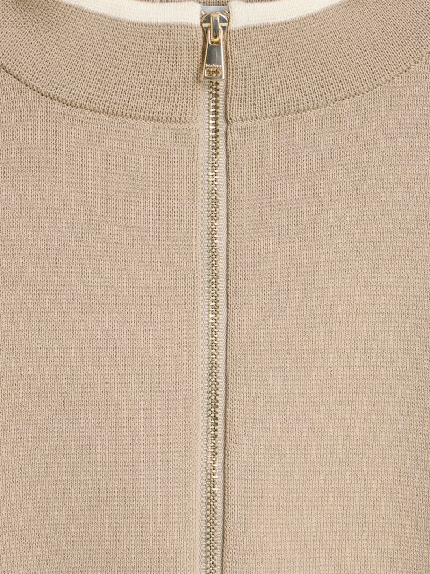 Бежевый свитер Max Mara из хлопка: фото 2 - Invogue