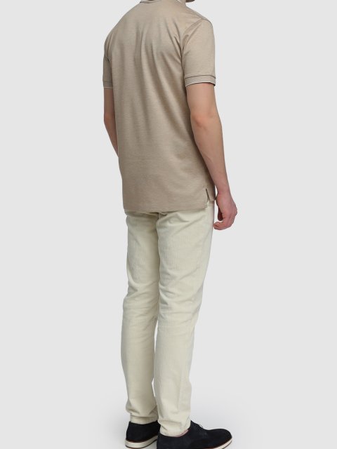 Бежеве поло BOSS : фото 2 - Invogue