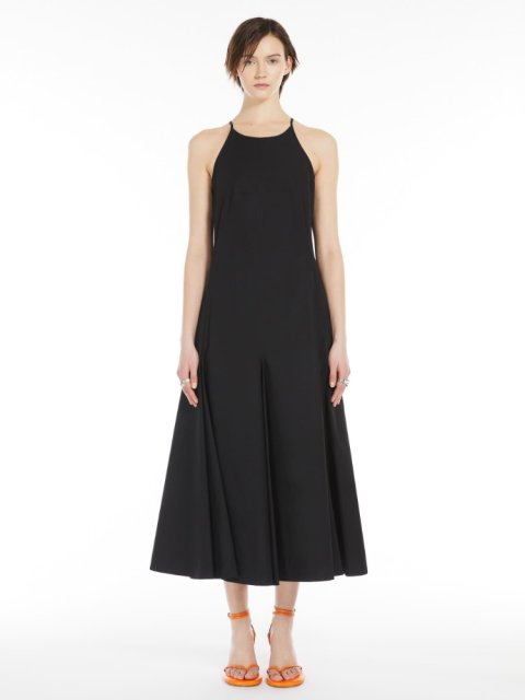 Чорна довга сукня SPORTMAX: фото 1 - Invogue