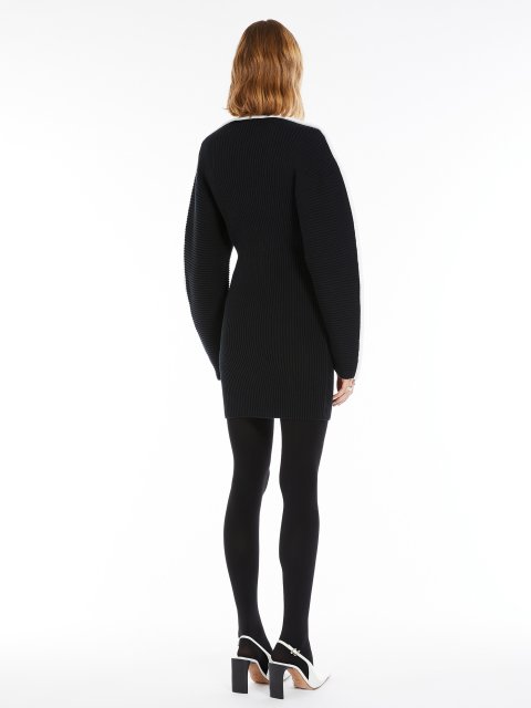 Чорна сукня Sportmax трикотажна: фото 2 - Invogue