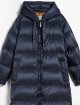 Темно-синее пальто MAX MARA: фото 3 - Invogue