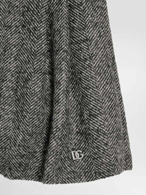 Cірі шорти DOLCE&GABBANA KIDS з вовни: фото 4 - Invogue