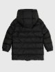 Чорне пальто MONCLER ENFANT : фото 1 - Invogue