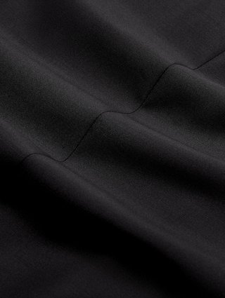 Чорний костюм ZEGNA з вовни та шовку: фото 5 - Invogue