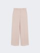 Пудрові брюки WEEKEND MAX MARA з вовни: фото - Invogue