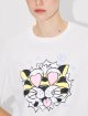 Біла футболка Kenzo з бавовняного трикотажу: фото 4 - Invogue