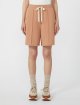 Карамельні шорти WEEKEND MAX MARA флісові: фото 2 - Invogue
