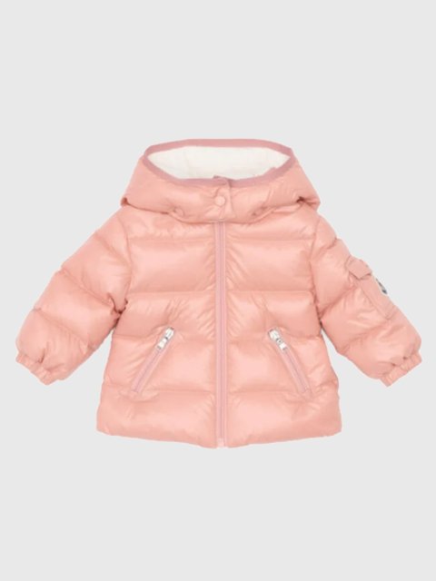 Рожева куртка MONCLER ENFANT : фото - Invogue