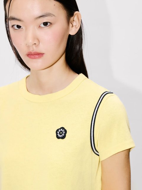 Жовта футболка Kenzo з бавовни: фото 4 - Invogue