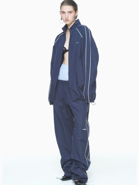 Синие спортивные брюки PUSHBUTTON: фото 5 - Invogue