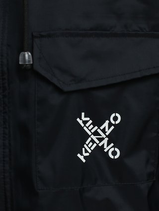 Чёрная куртка KENZO: фото 4 - Invogue