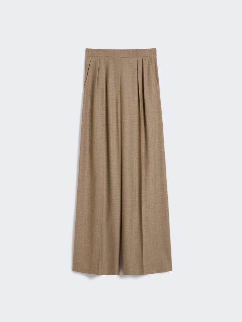 Cерые брюки MAX MARA из кашемира: фото - Invogue