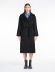Чорне пальто WEEKEND MAX MARA двобортне: фото 1 - Invogue
