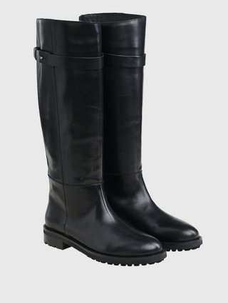Чёрные сапоги WEEKEND MAX MARA: фото 1 - Invogue