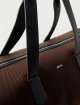 Темно-коричнева сумка BOSS: фото 2 - Invogue