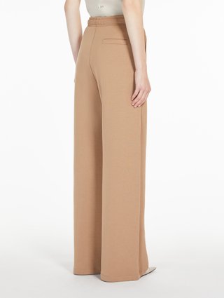 Темно-бежеві брюки Max Mara на шнурках: фото 3 - Invogue