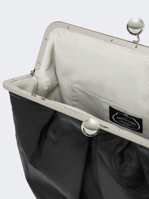 Чорна сумка Pasticcino Weekend MaxMara зі шкіри: фото 6 - Invogue