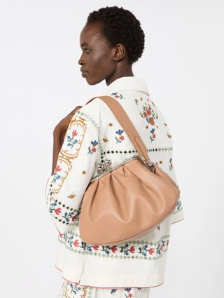 Коричнева сумка Pasticcino Weekend MaxMara зі шкіри: фото 1 - Invogue