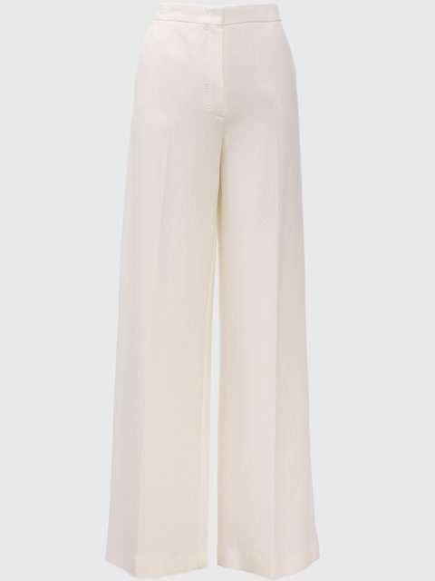 Білі брюки MAX MARA : фото - Invogue