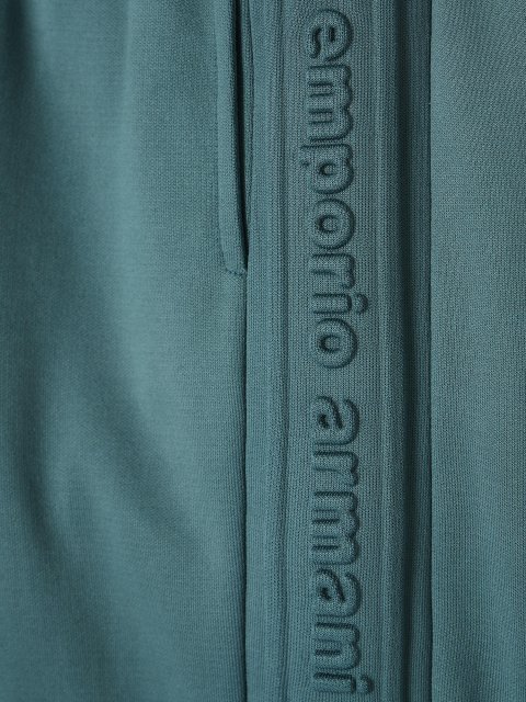 Изумрудная кофта, брюки EMPORIO ARMANI KIDS из хлопка: фото 5 - Invogue