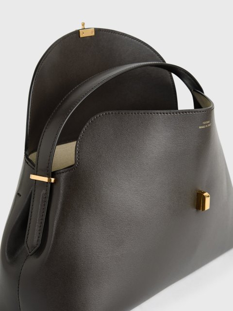 Коричнева сумка Totême шкіряна: фото 5 - Invogue