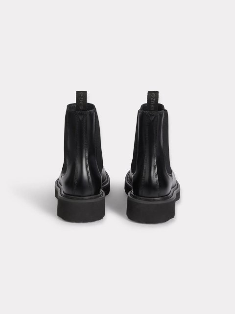 Черные ботинки Kenzo челси: фото 2 - Invogue