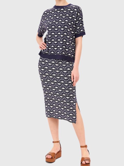 Синя спідниця WEEKEND MAX MARA : фото 1 - Invogue