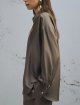 Коричнева сорочка Marella з шовку: фото 4 - Invogue