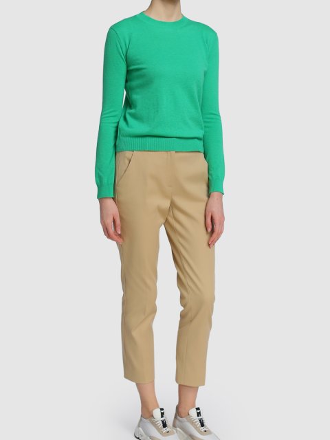 Зелёный свитер WEEKEND MAX MARA: фото 1 - Invogue