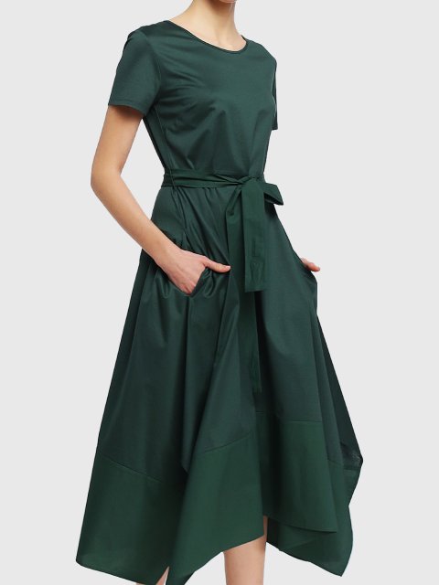 Зелёное платье WEEKEND MAX MARA: фото 3 - Invogue