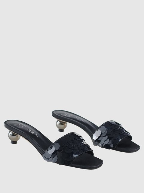 Чёрные мюли WEEKEND MAX MARA: фото 1 - Invogue