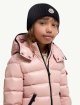Чорна шапка MONCLER ENFANT з вовни: фото 1 - Invogue