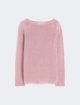 Рожевий светр Max Mara з лляної пряжі: фото - Invogue