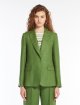Зелений жакет Weekend Max Mara з льону: фото 4 - Invogue