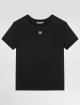 Чорна футболка DOLCE&GABBANA KIDS з бавовни: фото - Invogue
