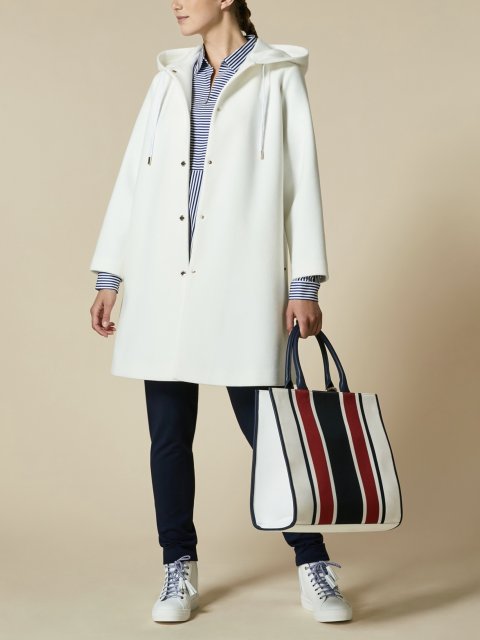 Белая рубашка MARINA RINALDI: фото 3 - Invogue